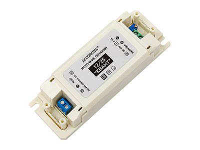 AT-12/25 КВАНТ Источник стабилизированного питания ACCORDTEC, 12 В, 2,5 A — изображение 2