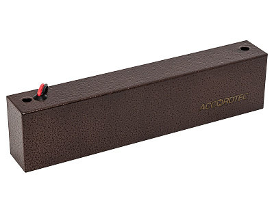 ML-295KB с уголком, Электромагнитный замок ACCORDTEC, 300 кг, накладной — изображение 2