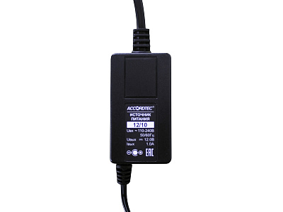 AT-12/10 Источник стабилизированного питания ACCORDTEC, 12 В, 1 A — изображение 2